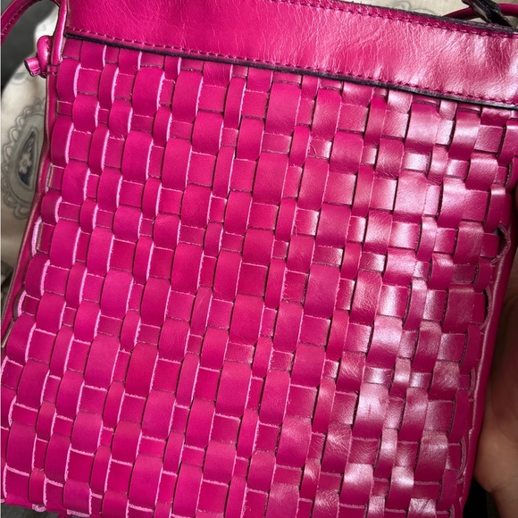 EUC Patricia Nash Vesima Woven Leather Crossbody - Picture 6 of 7